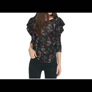 Free people printed top